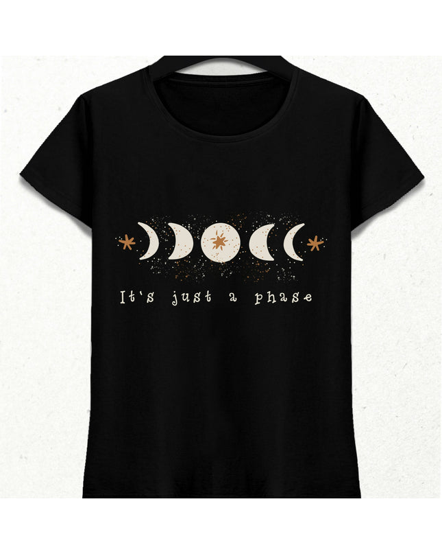 Moon and Sky Moon Phases Tshirt 
