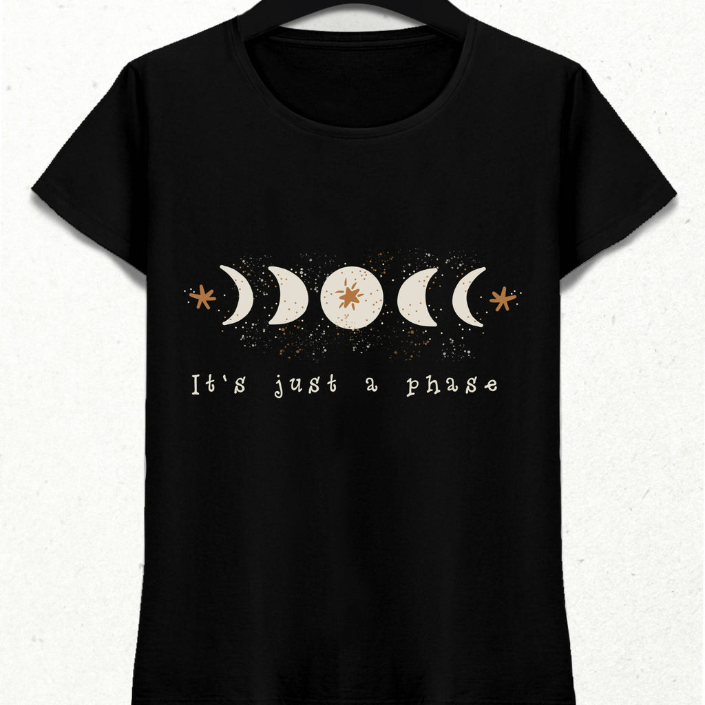 Moon and Sky Moon Phases Tshirt 