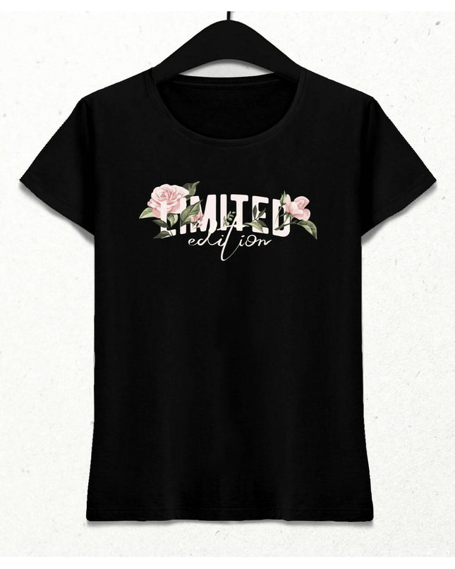 Limited Kadın Streetwear Tasarım T-shirt