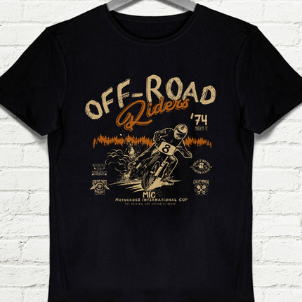 Off-road Siyah Erkek tshirt - basmatik.com