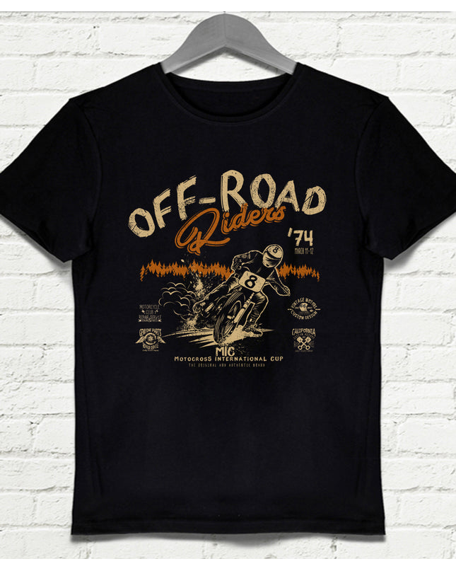 Off-road Siyah Erkek tshirt - basmatik.com