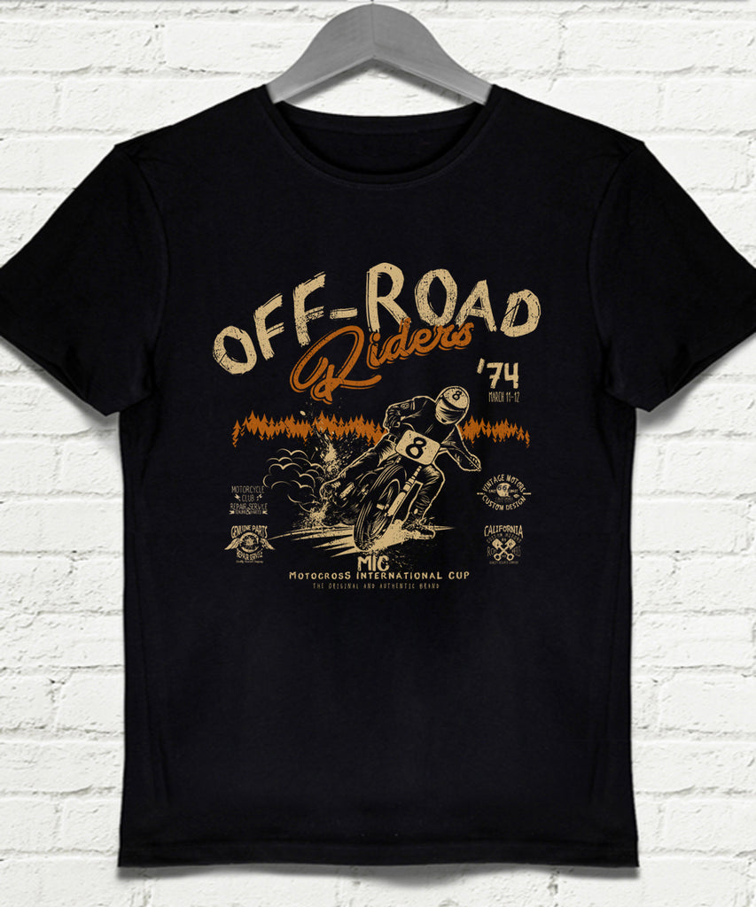 Off-road Siyah Erkek tshirt - basmatik.com