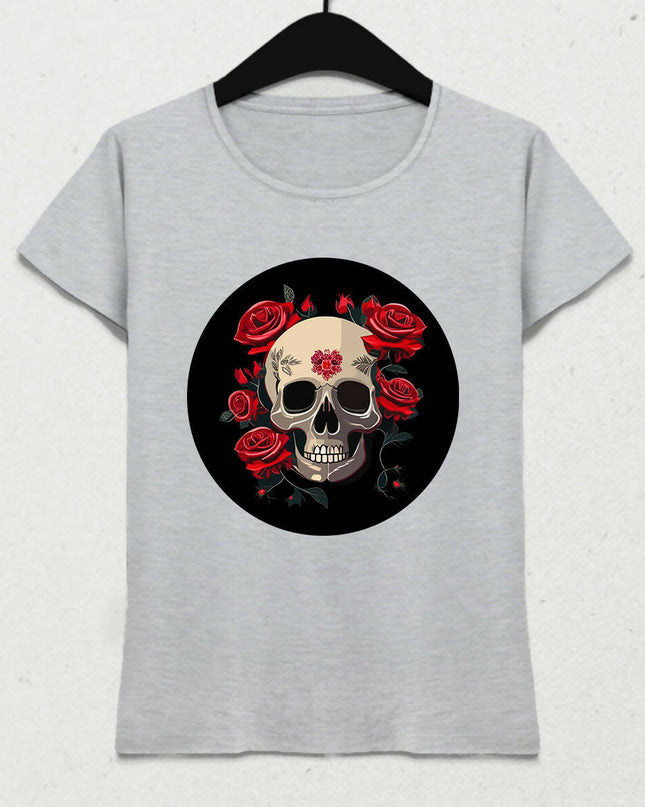 skull and rose 
