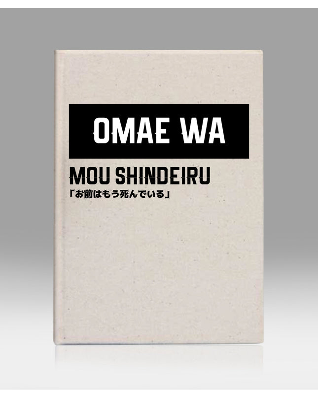 Omae wa kanvas defter - basmatik.com