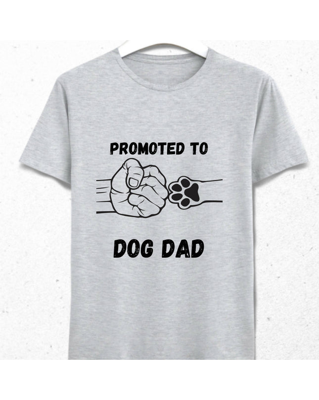 Promoted to Dog Dad Erkek Tişört