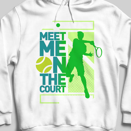 On the court kapşonlu - basmatik.com