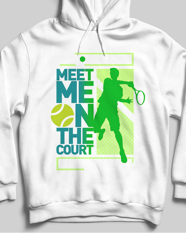 On the court kapşonlu - basmatik.com