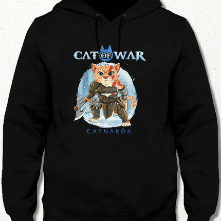 Cat Of War Hooded Sweatshirt