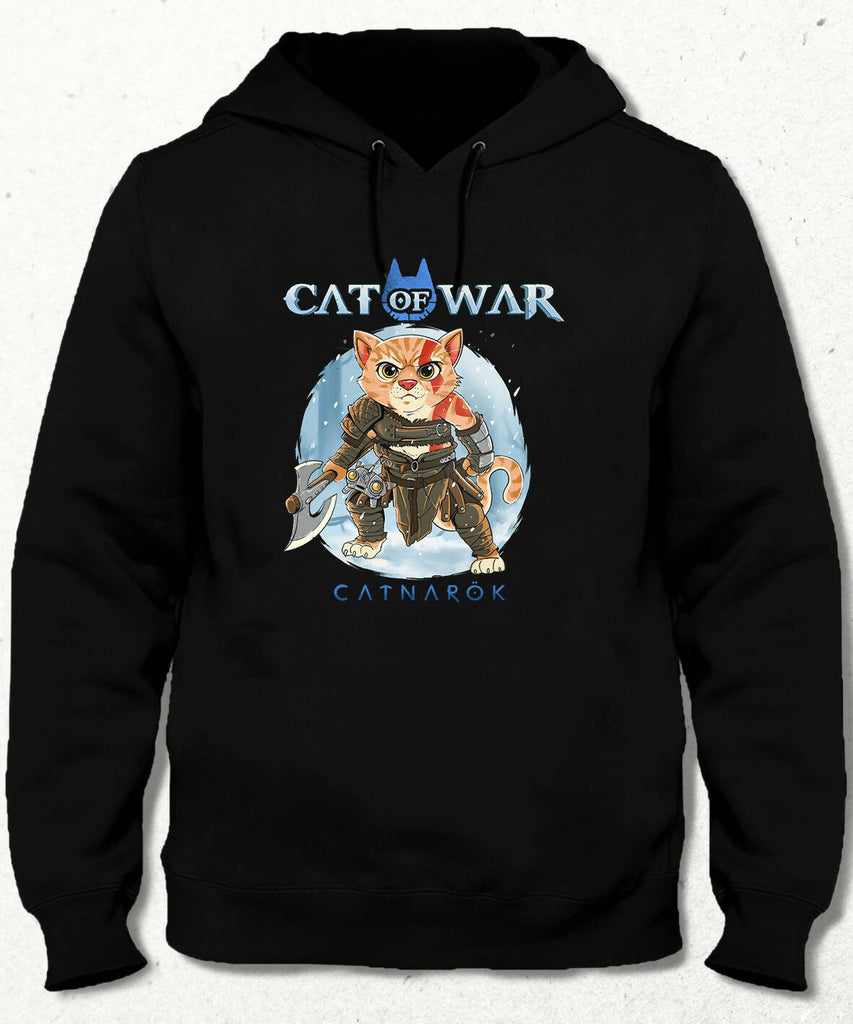 Cat Of War Hooded Sweatshirt