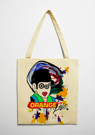 orange in love çanta - basmatik.com