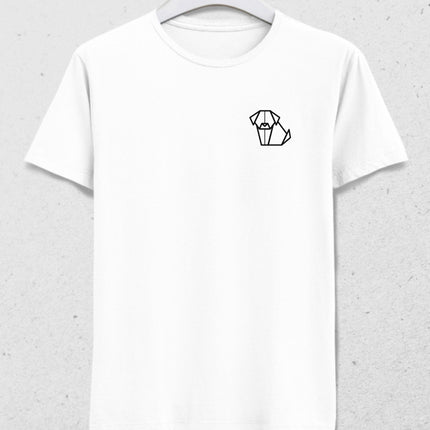 Origami Dog tişört - basmatik.com