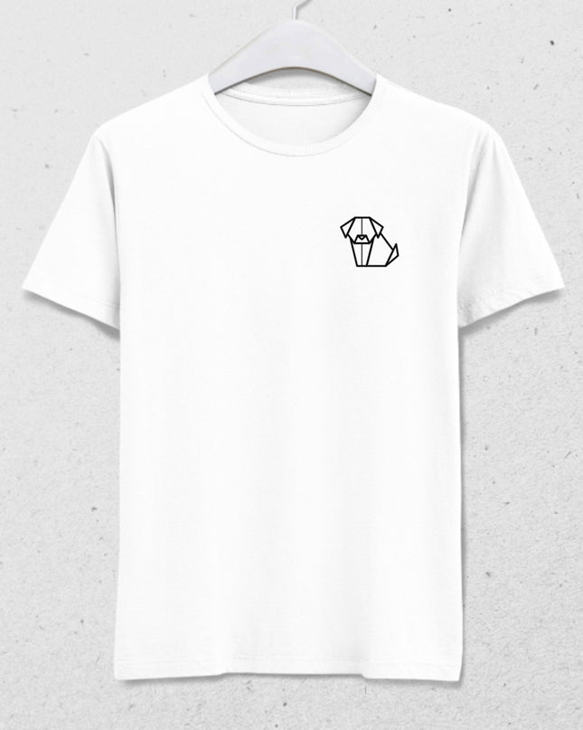 Origami Dog tişört - basmatik.com