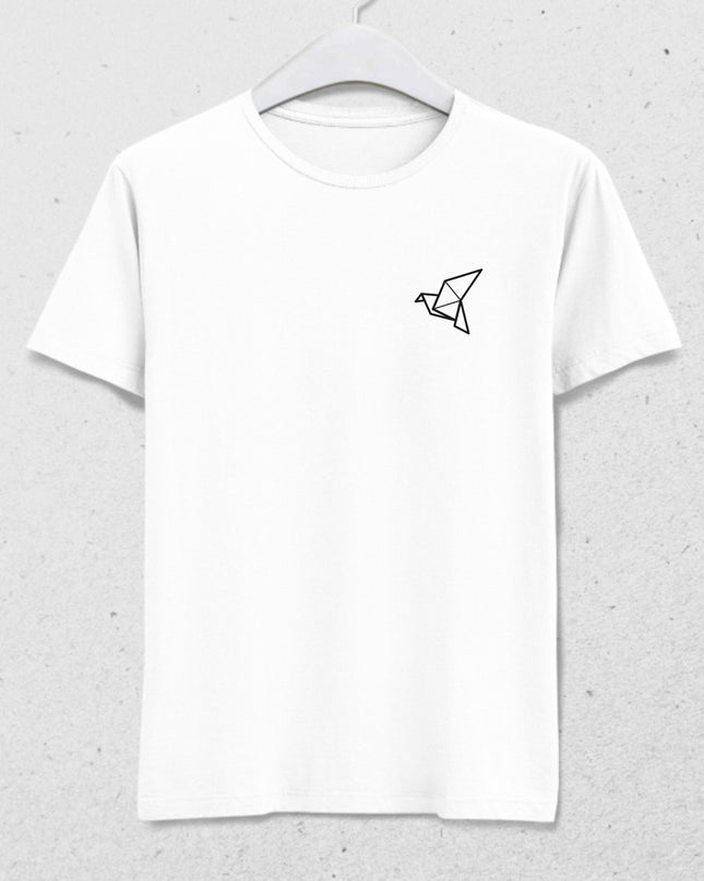 Origami Bird tişört - basmatik.com