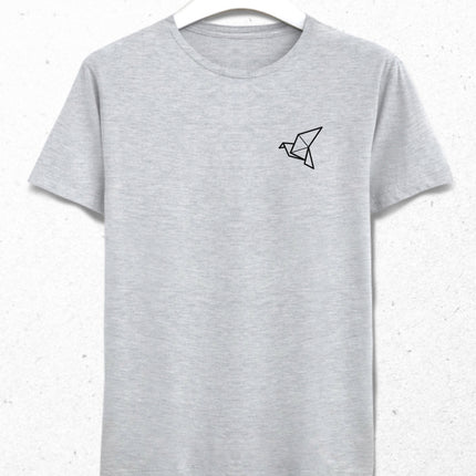 Origami Bird tişört - basmatik.com