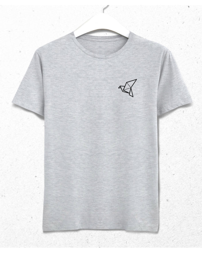 Origami Bird tişört - basmatik.com