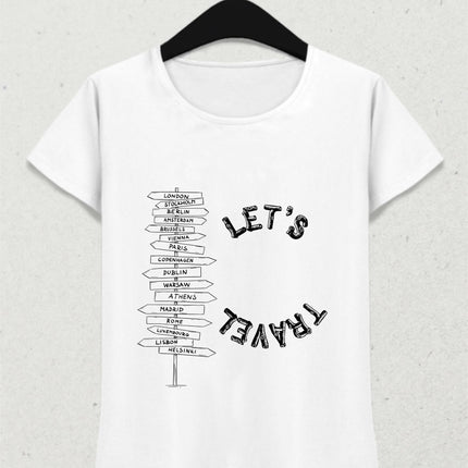 Seyahat Edelim Gezgin Tişört