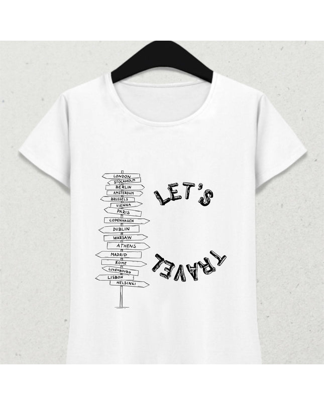 Seyahat Edelim Gezgin Tişört