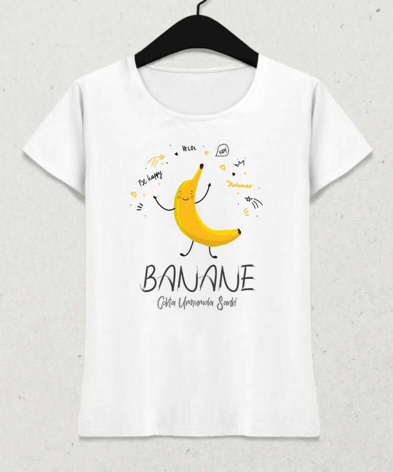 Banane Kadın Tişört