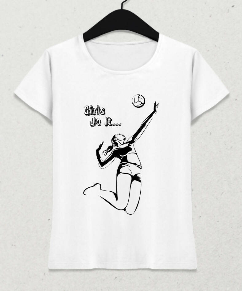 Girls Do It - Volleyball Women's T-Shirt