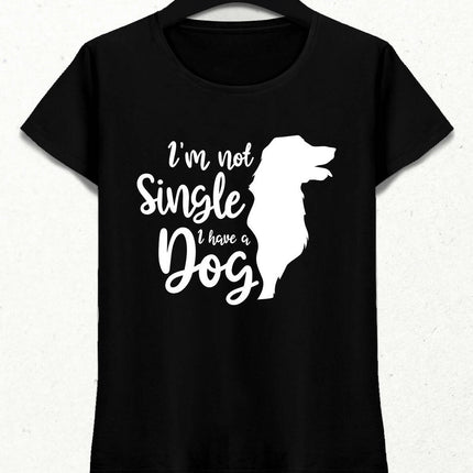 I HAVE A DOG - WOMEN'S T-SHIRT