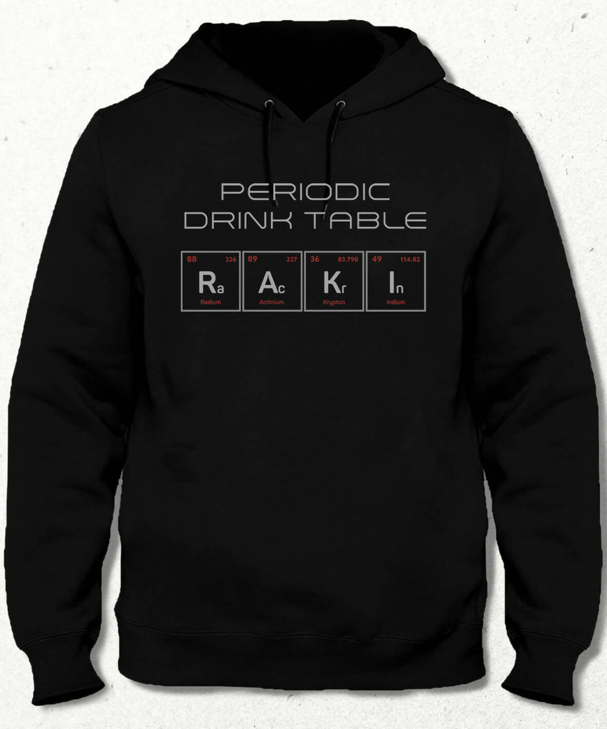 Periodic Drink Table Hooded Sweatshirt