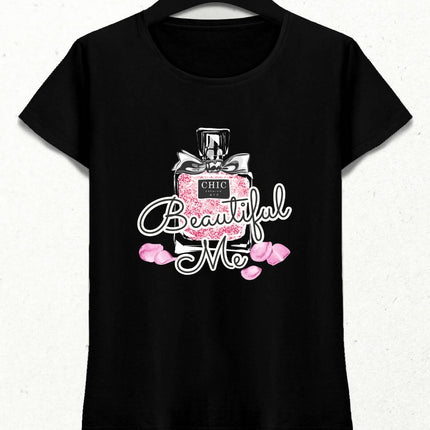 Beautiful Me Kadın Streetwear Tasarım T-shirt