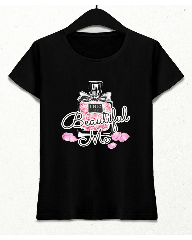 Beautiful Me Kadın Streetwear Tasarım T-shirt