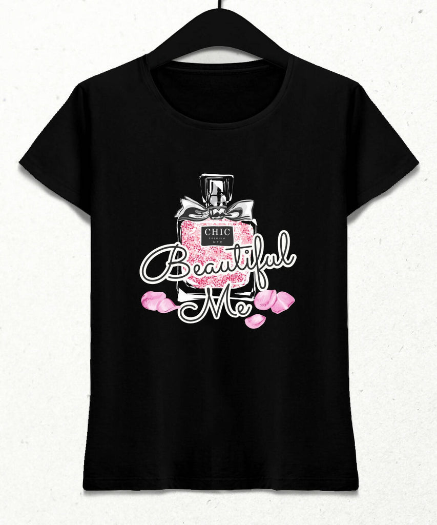 Beautiful Me Kadın Streetwear Tasarım T-shirt