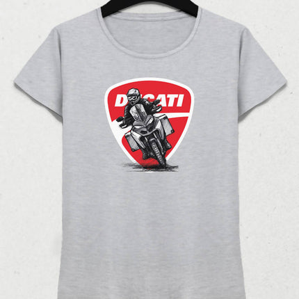 Ducati Multistrada Kadın Tshirt - basmatik.com