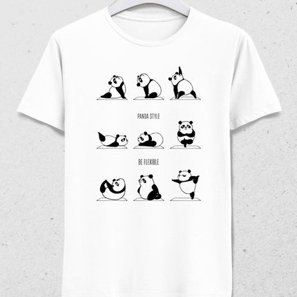 Panda yoga tişört - basmatik.com