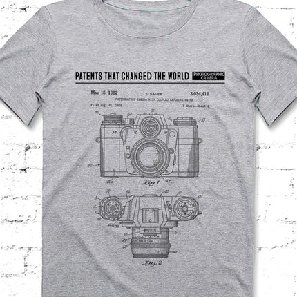 Photographic camera tshirt - basmatik.com