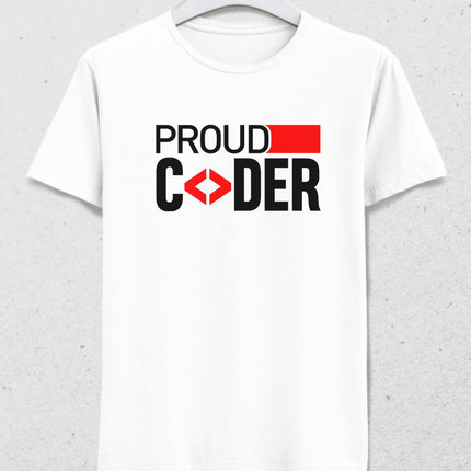 Proud coder tişört - basmatik.com