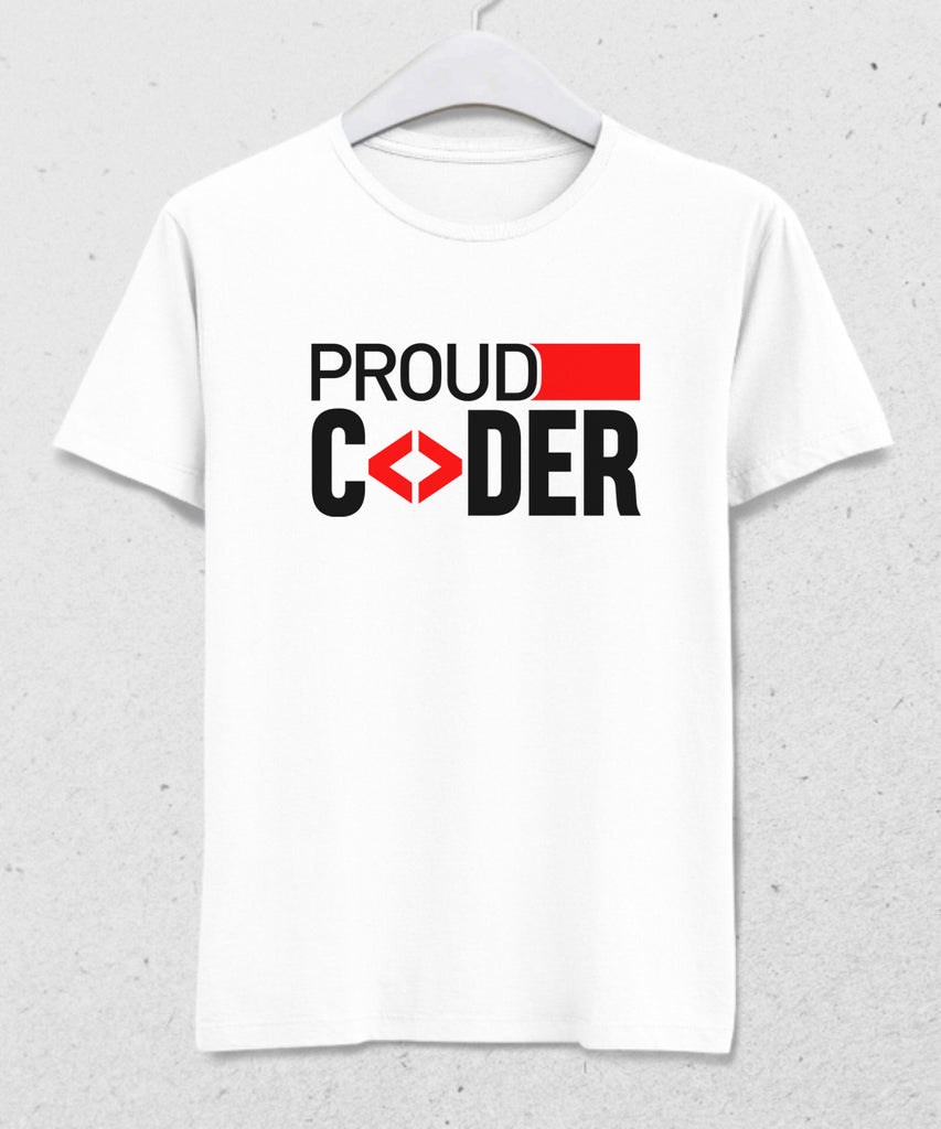 Proud coder tişört - basmatik.com