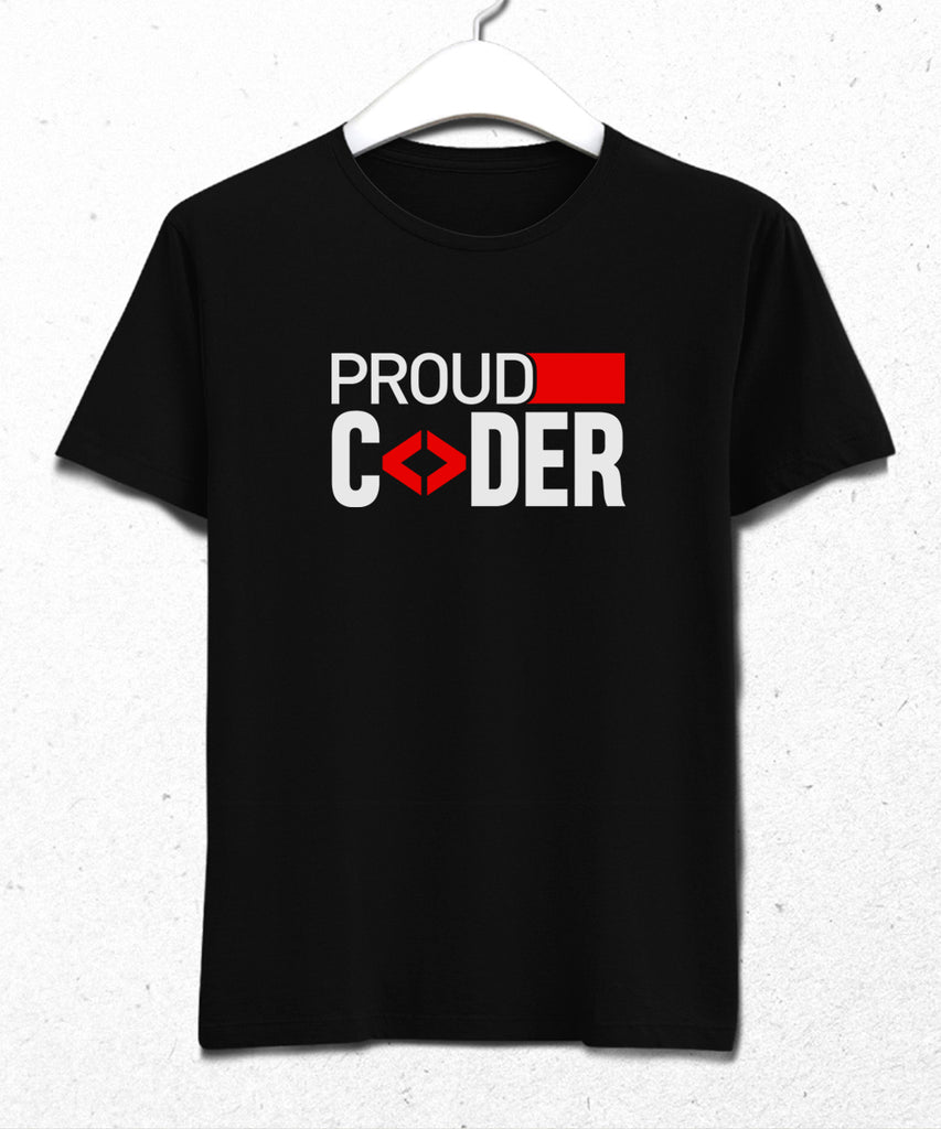 Proud coder tişört - basmatik.com