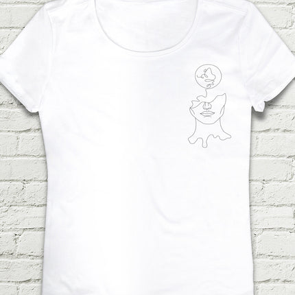 Psychology Beyaz Tişört - basmatik.com