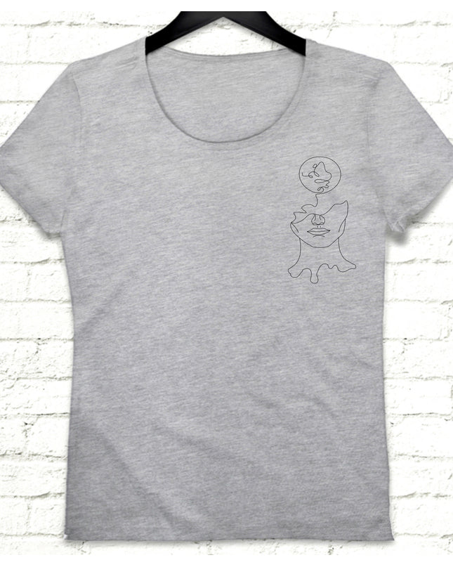 Psychology Gri Tişört - basmatik.com