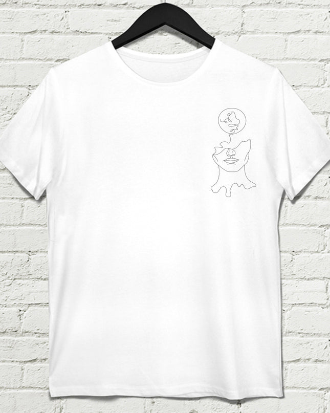 Psychology Beyaz Tişört - basmatik.com