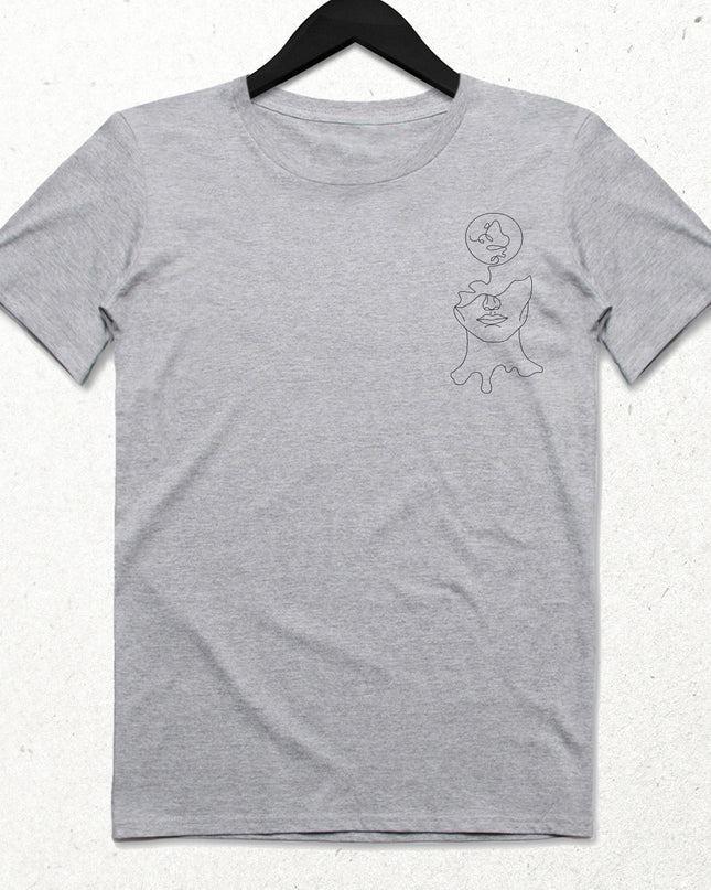 Psychology Gri Tişört - basmatik.com