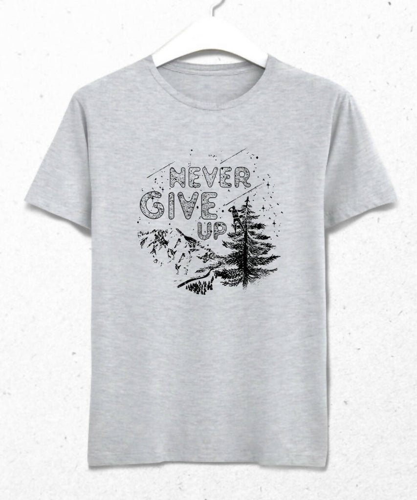 Never Give Up Men's T-Shirt