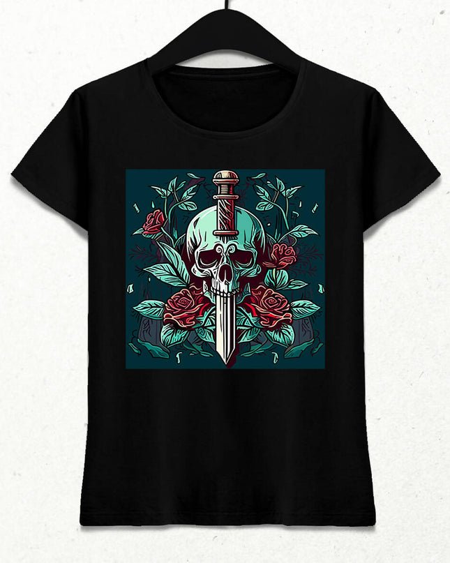 Skull, Rose and Sword 