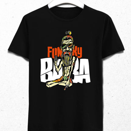 Funky Dad Men's Black T-Shirt