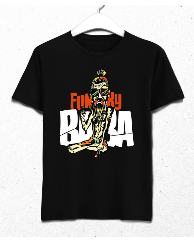 Funky Dad Men's Black T-Shirt