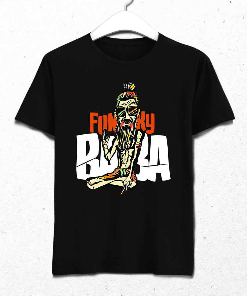 Funky Dad Men's Black T-Shirt