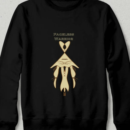 Yüzsüz Savaşçı Fantastik Sweatshirt