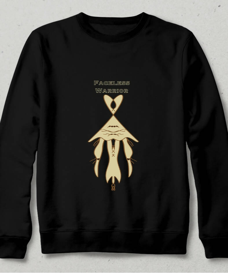 Faceless Warrior Fantasy Sweatshirt 