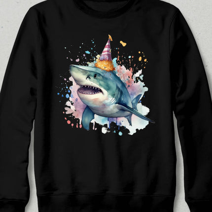 Doğum Günü Köpek Balığı Sweatshirt 4