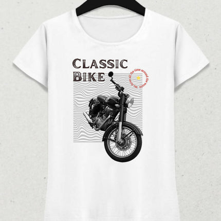 Classic Bike Kadın Tişört