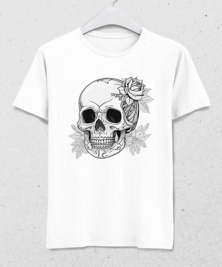 skull and rose 