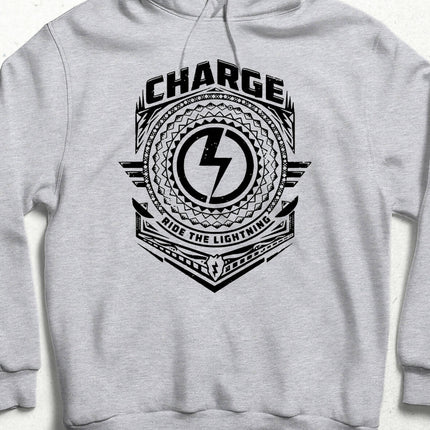 Charge Kapüşonlu Sweatshirt - basmatik.com