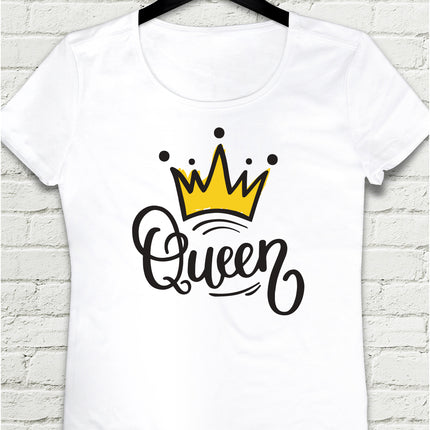 Queen kadın tişört - basmatik.com